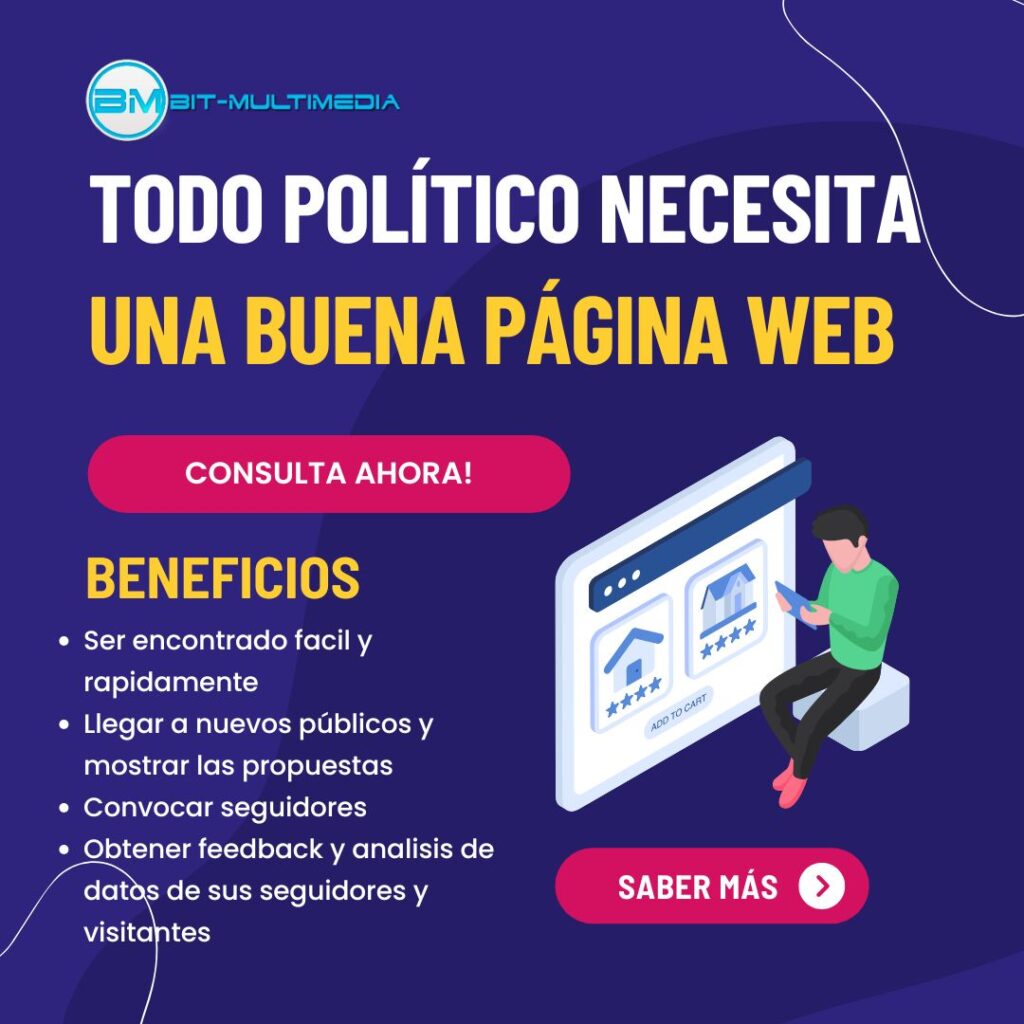pagina web politico